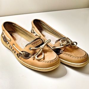 Sperry Cheetah Top siders size 7.5
